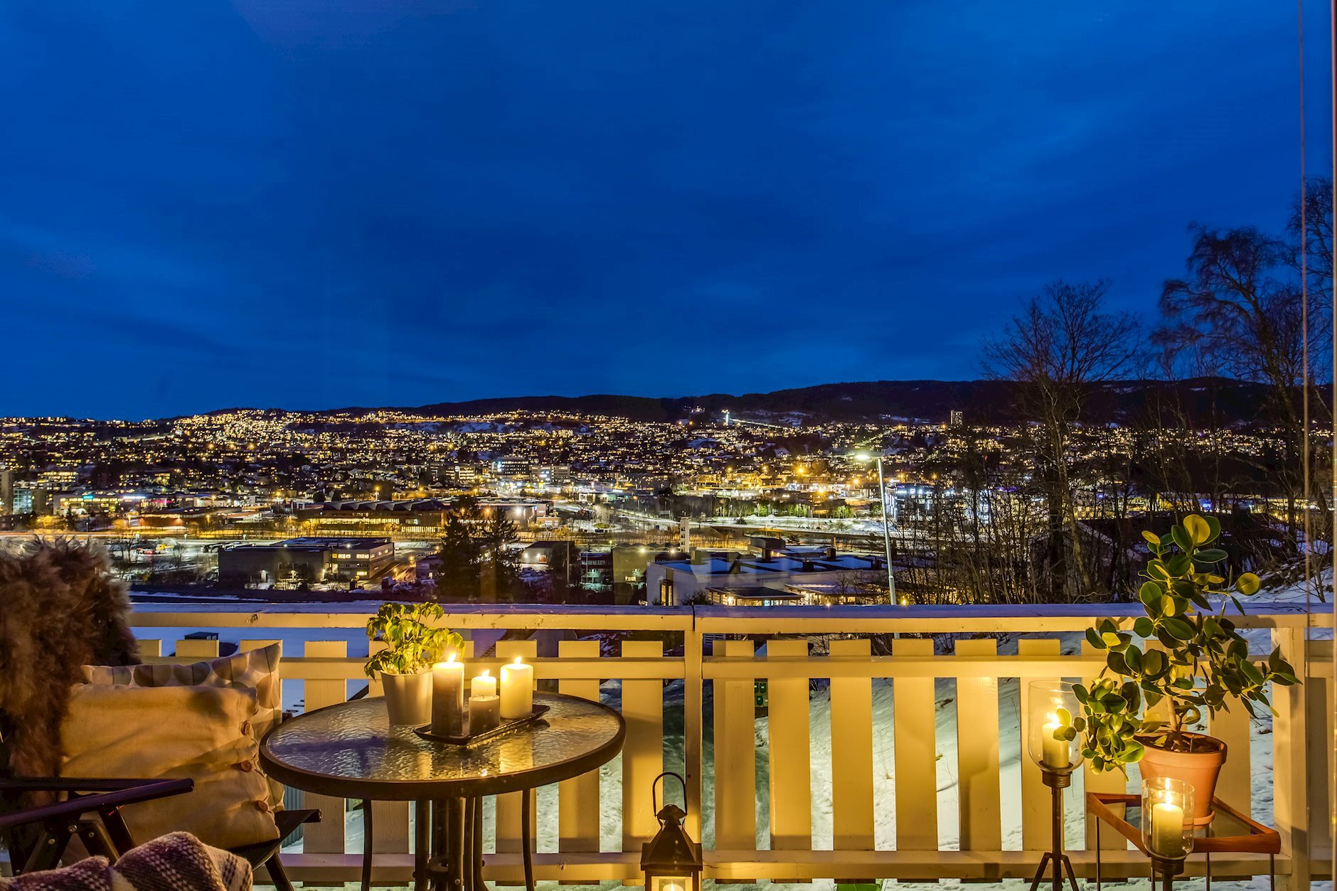 Utsikt fra Hoemshøgda
